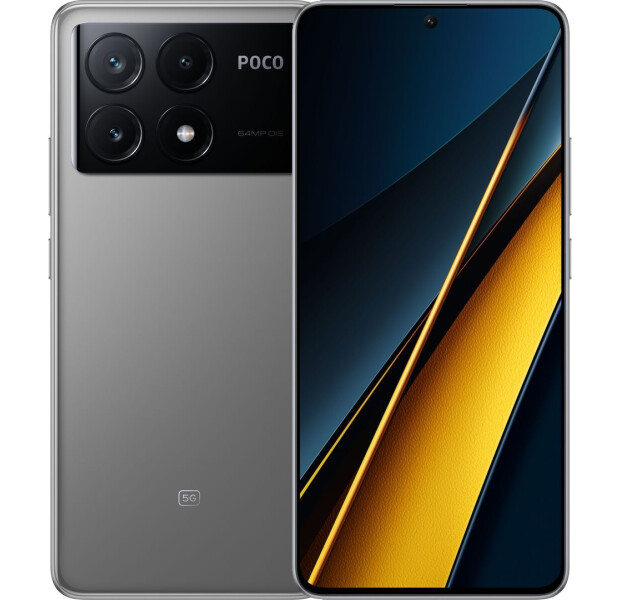 Смартфон Xiaomi Poco X6 Pro 5G 12/512GB Grey (EU)