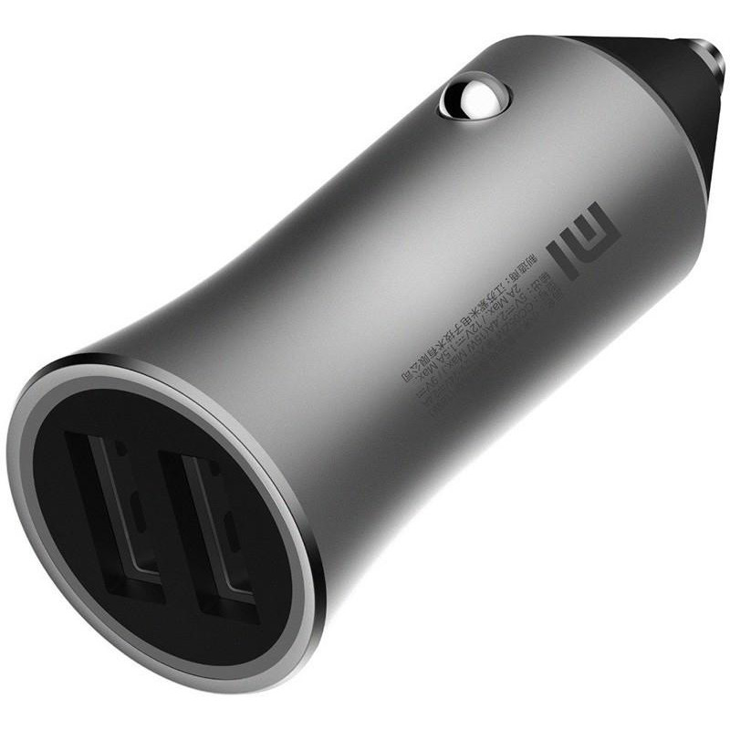 Автомобільний зарядний пристрій Xiaomi Car Charger QC 3.0 18W Silver (CC05ZM, GDS4104GL) Автомобільний зарядний пристрій Xiaomi Car Charger QC 3.0 18W Silver (CC05ZM, GDS4104GL)