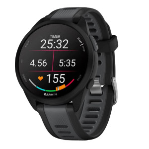 Смарт-годинник Garmin Forerunner 165 Music Black/Slate Gray (010-02863-30/B0)