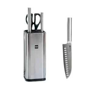 Набор ножей с подставкой Xiaomi HuoHou Stainless Steel (HU0095)